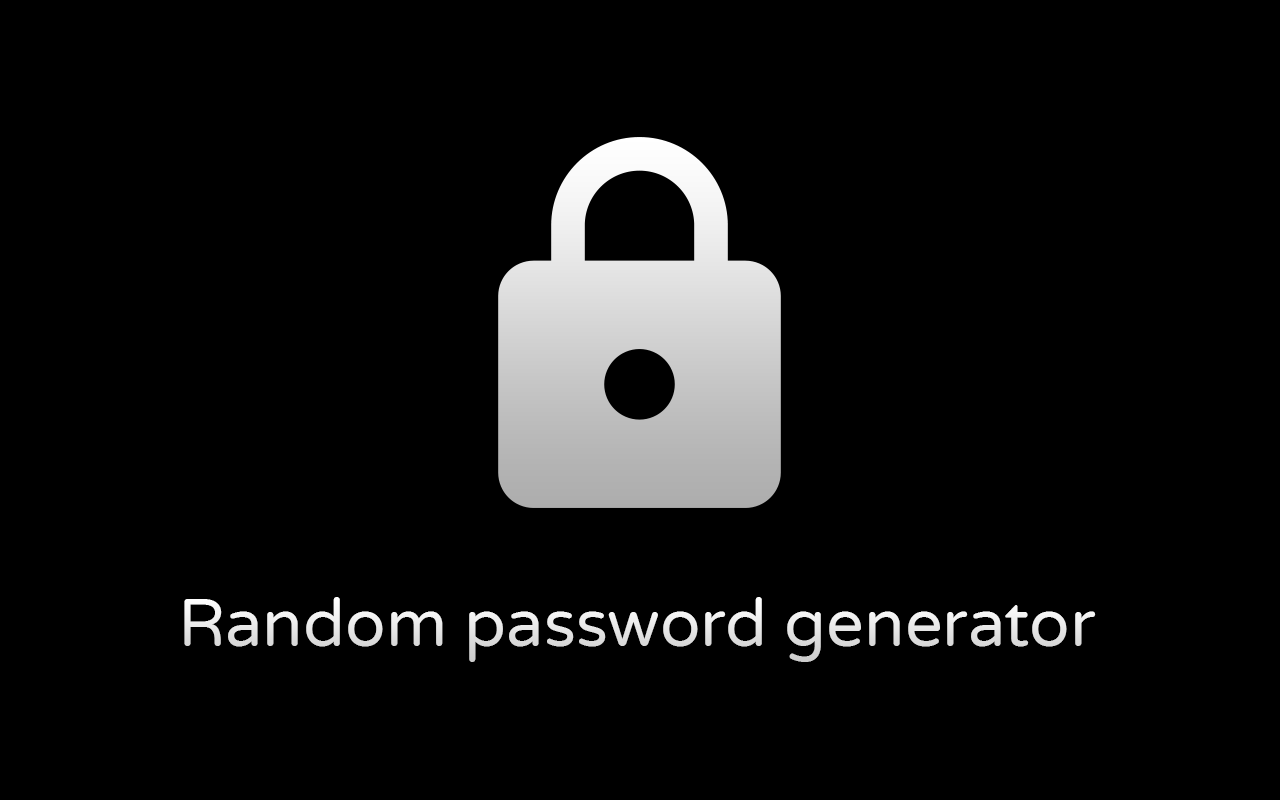 Random password generator截图3