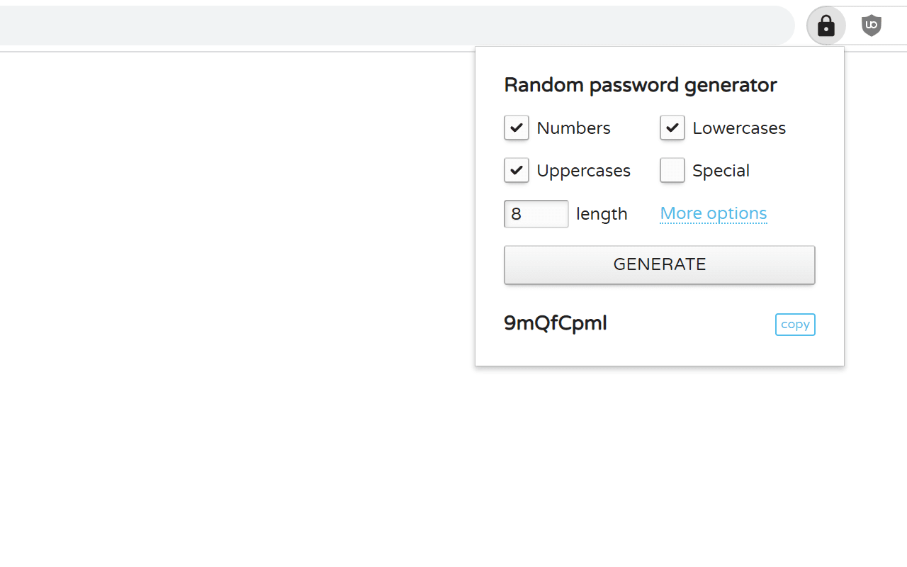 Random password generator截图4