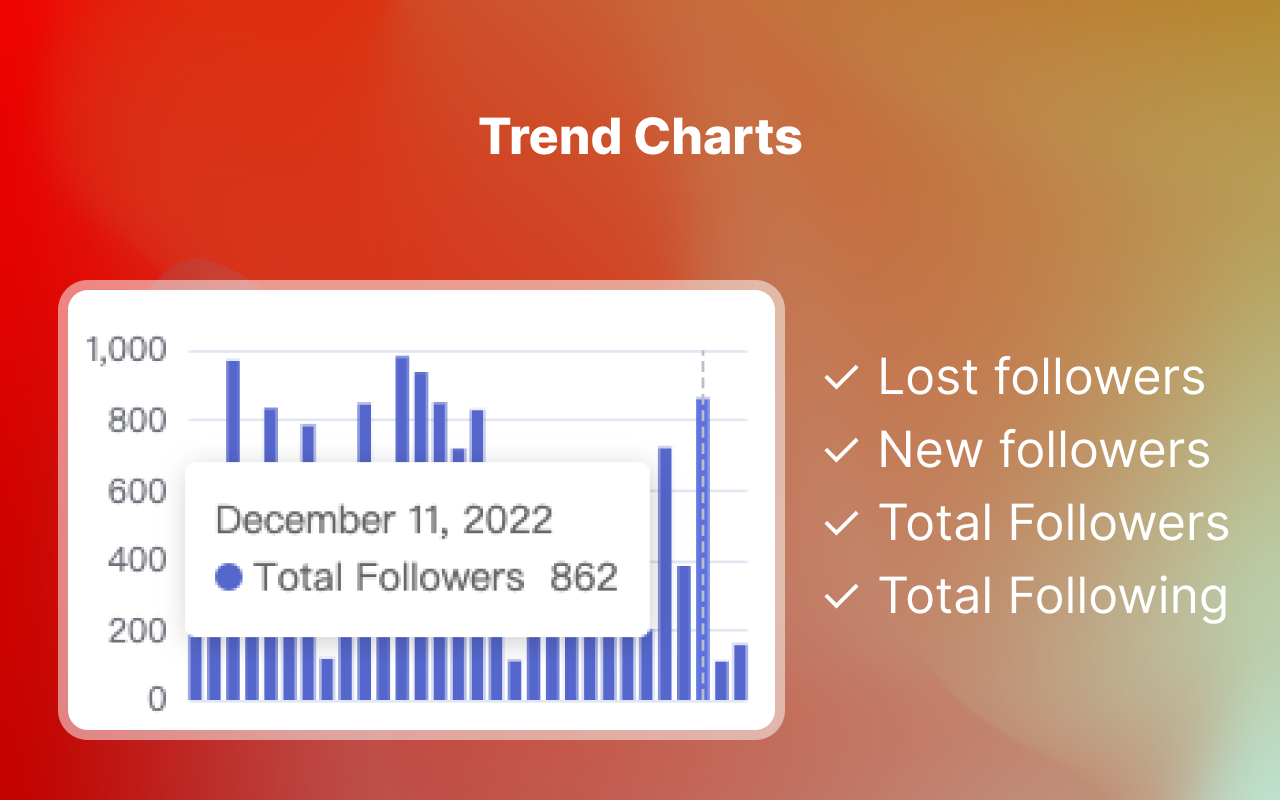 TrackFox - Instagram Followers & Unfollower Tracker截图1