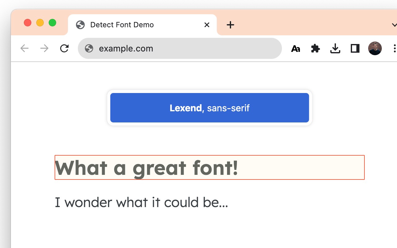 Detect Font截图1