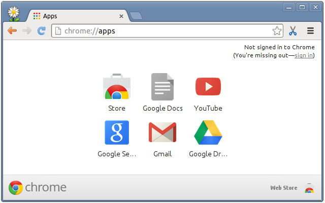 Apps in new tab截图1