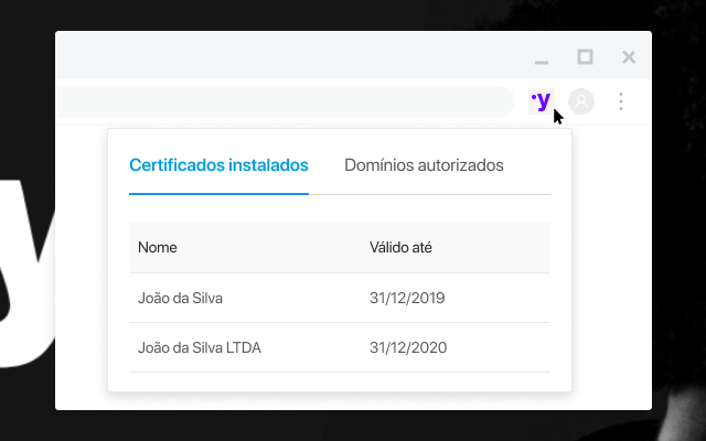 Gestão de Certificados Digitais - Sync截图1