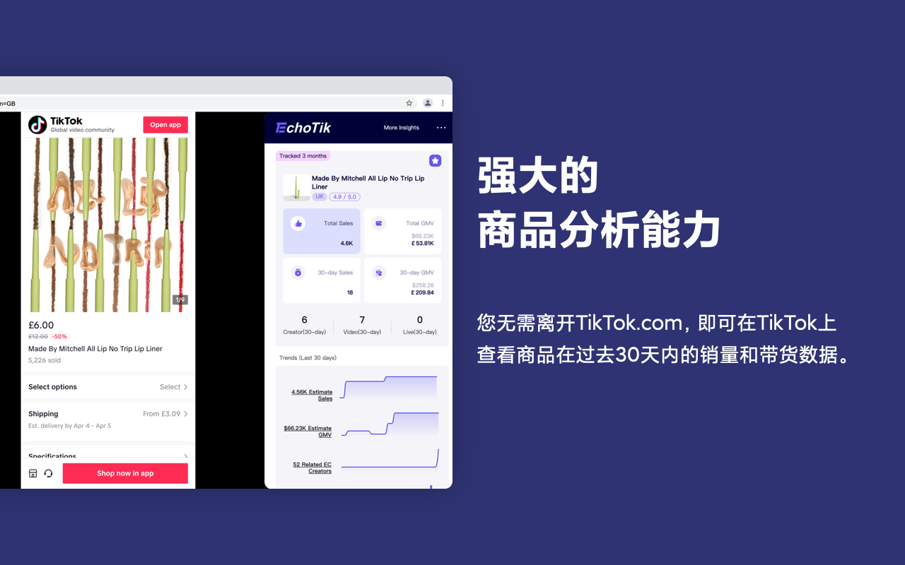 TikTok Analytics By EchoTik截图5