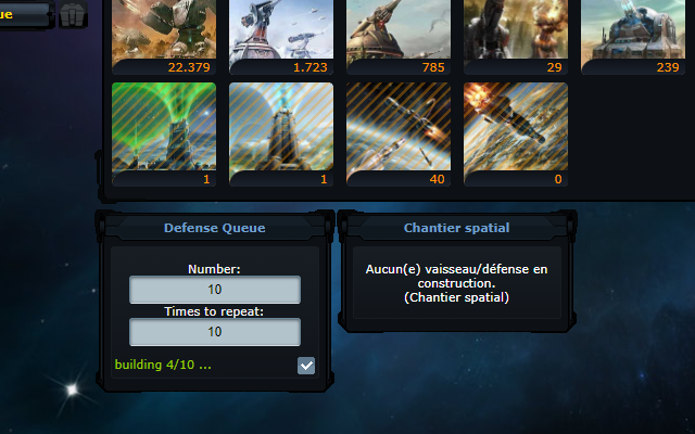 Ogame Defense Queue截图1