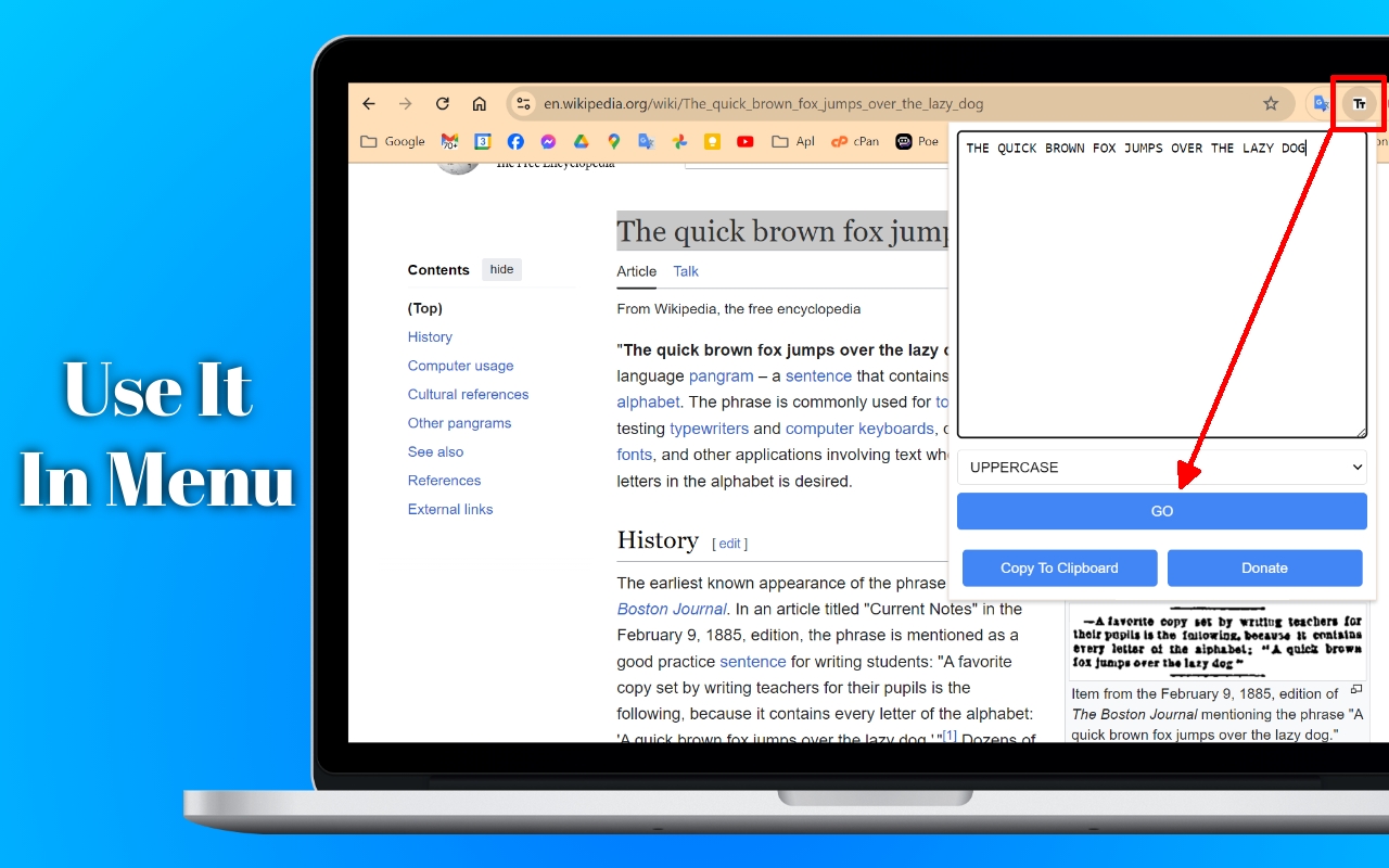 Right Click Text Format截图2