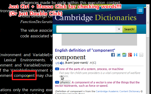 Simple Dic (Instant Dictionary)截图2