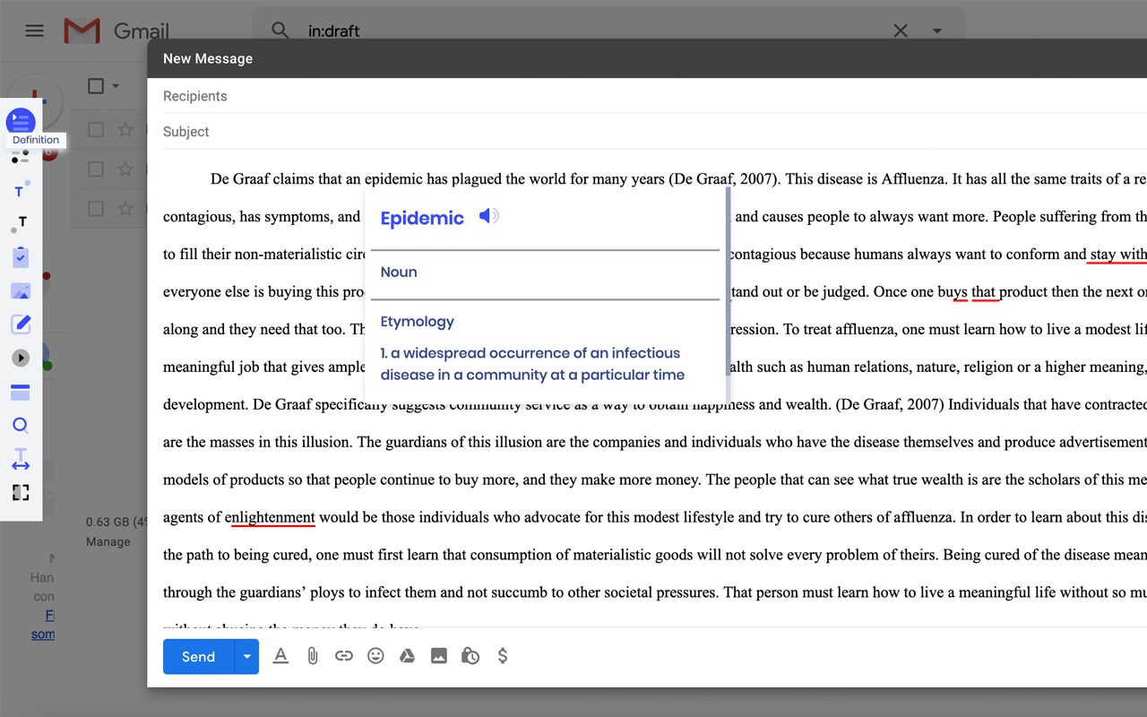 Spellex Write-Assist for Chrome截图3