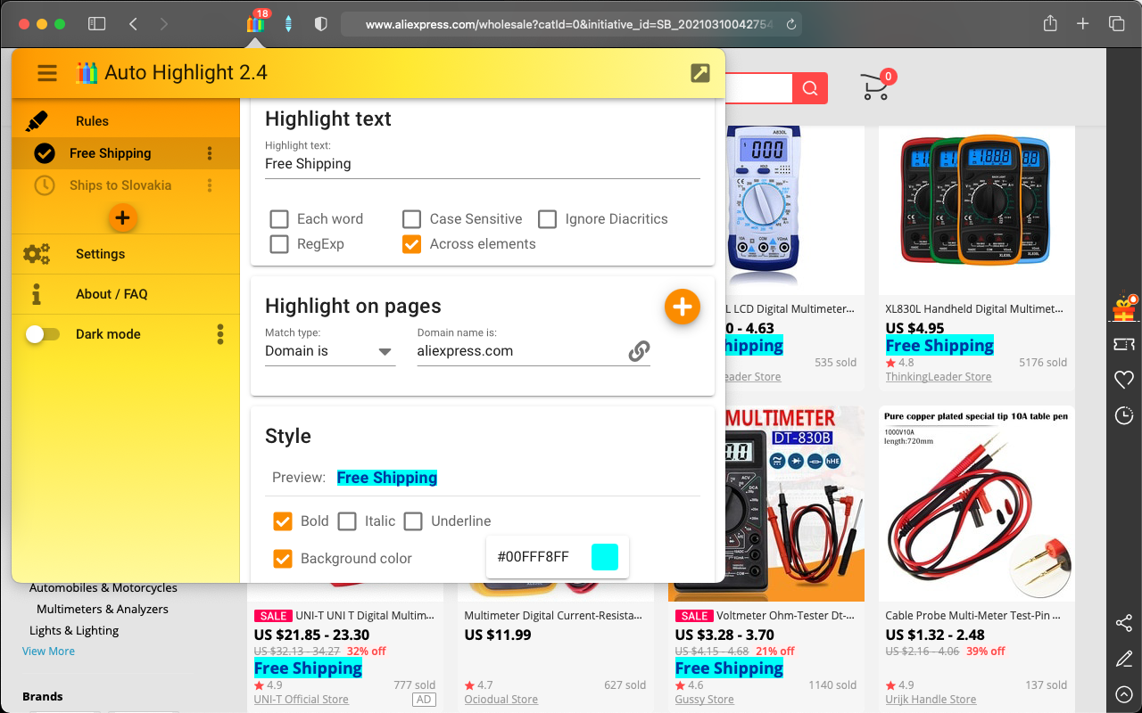 Auto Highlight截图4