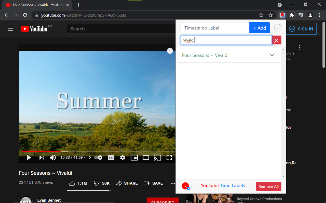 YouTube Time Labels截图2