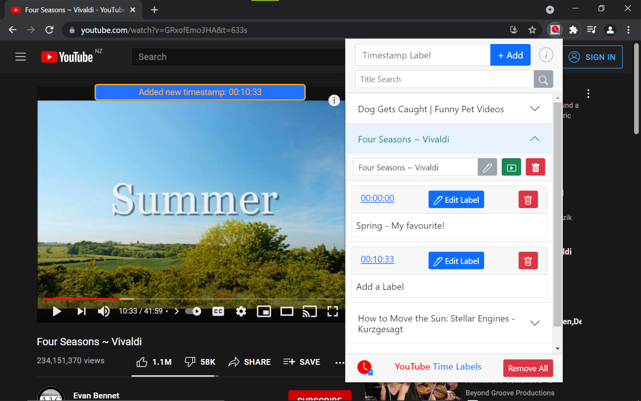 YouTube Time Labels截图4