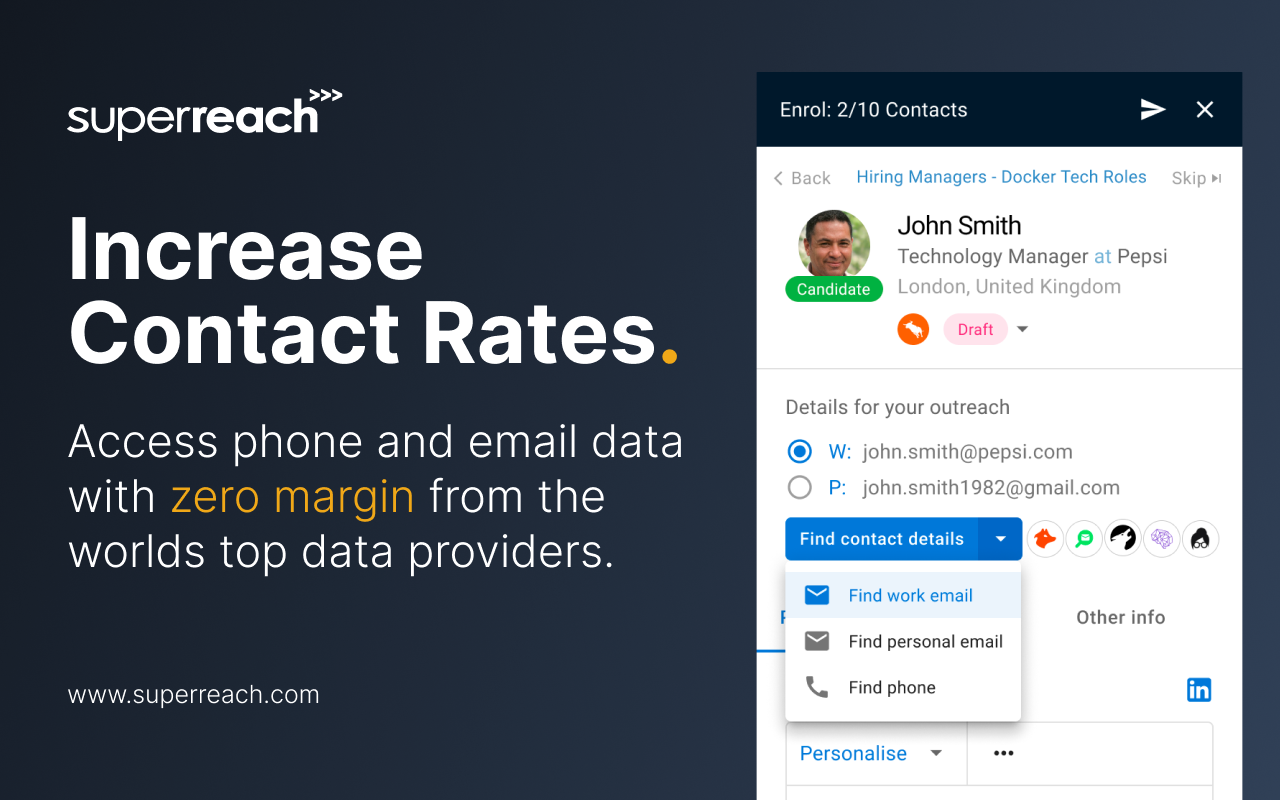 SuperReach: Sales, hiring and prospecting截图2