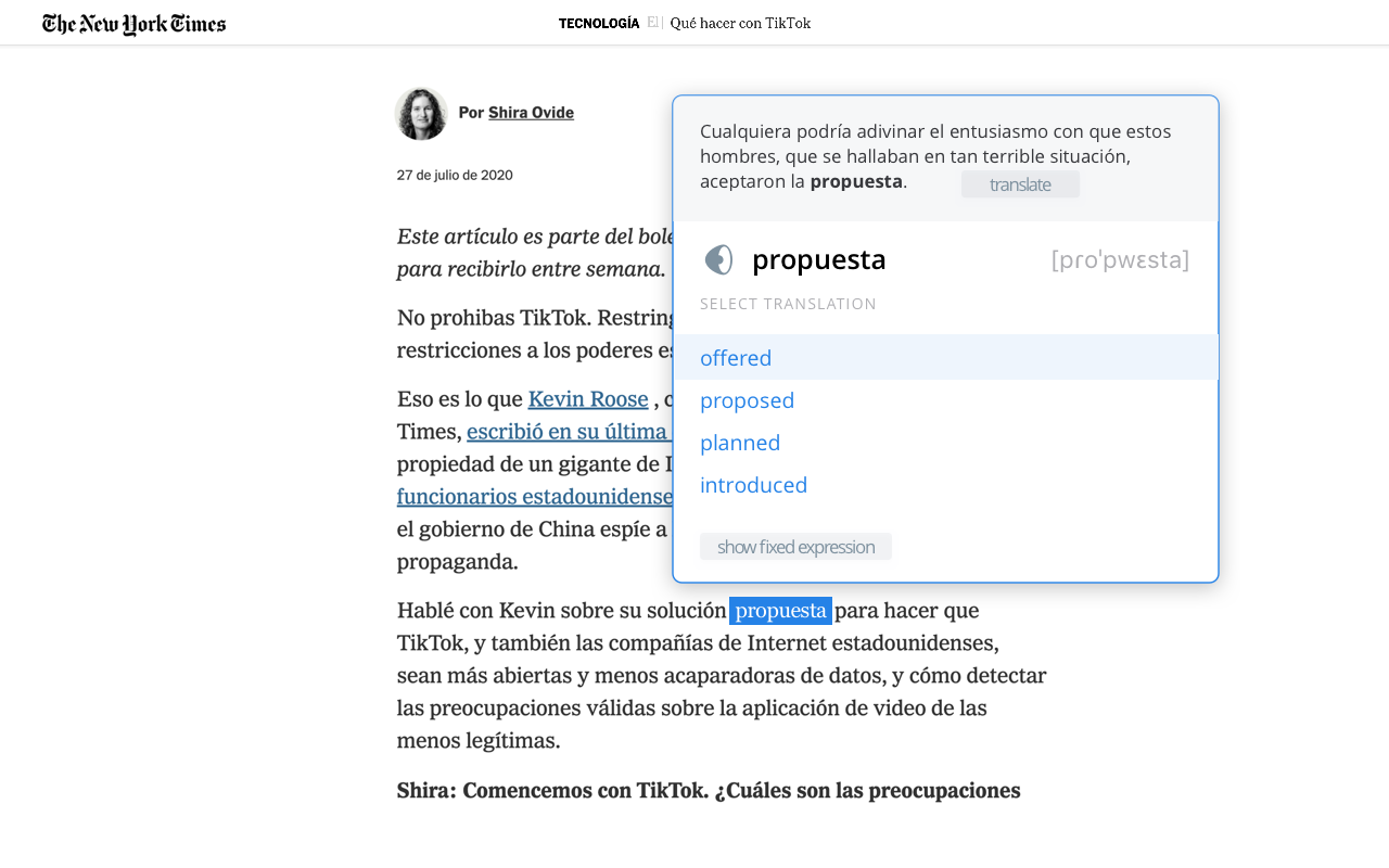 Lingualeo Language Translator截图3