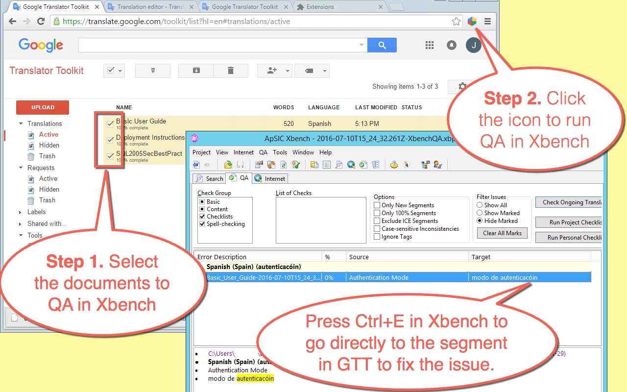 ApSIC Xbench Extension for Polyglot截图1