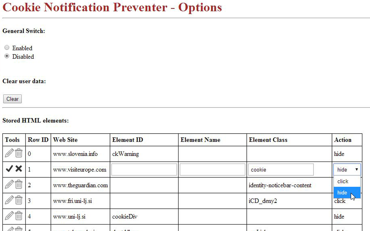 Cookie Notification Preventer (CNP)截图1