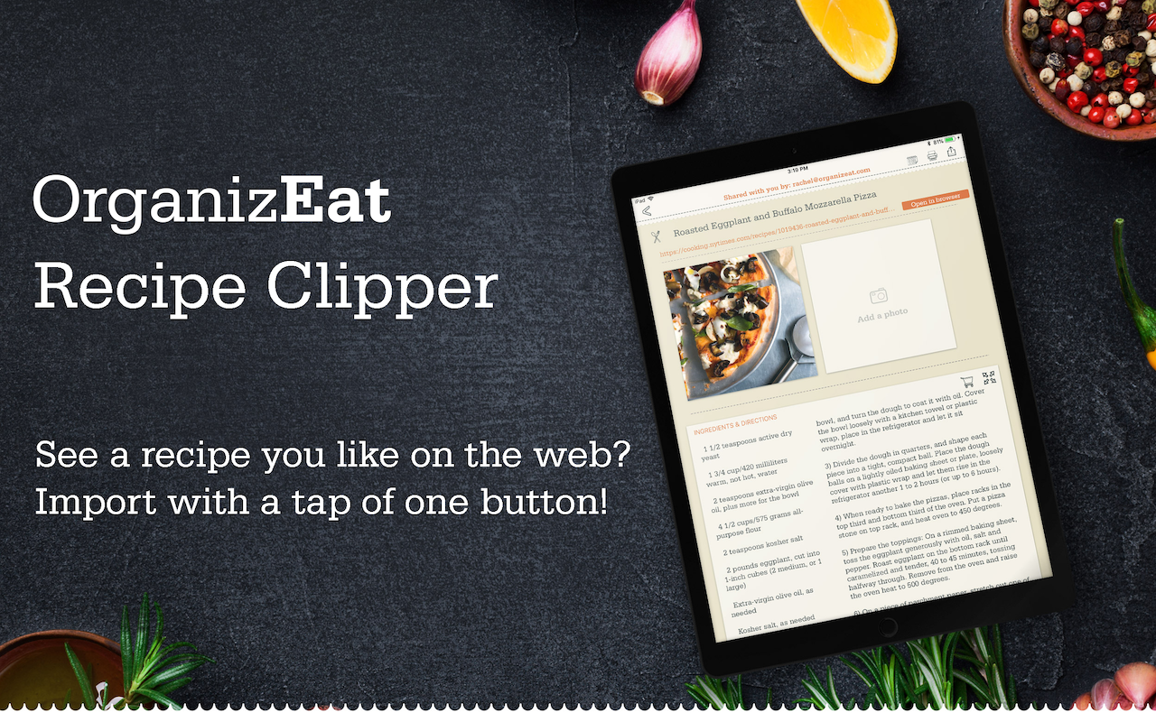 OrganizEat Recipe Clipper截图1
