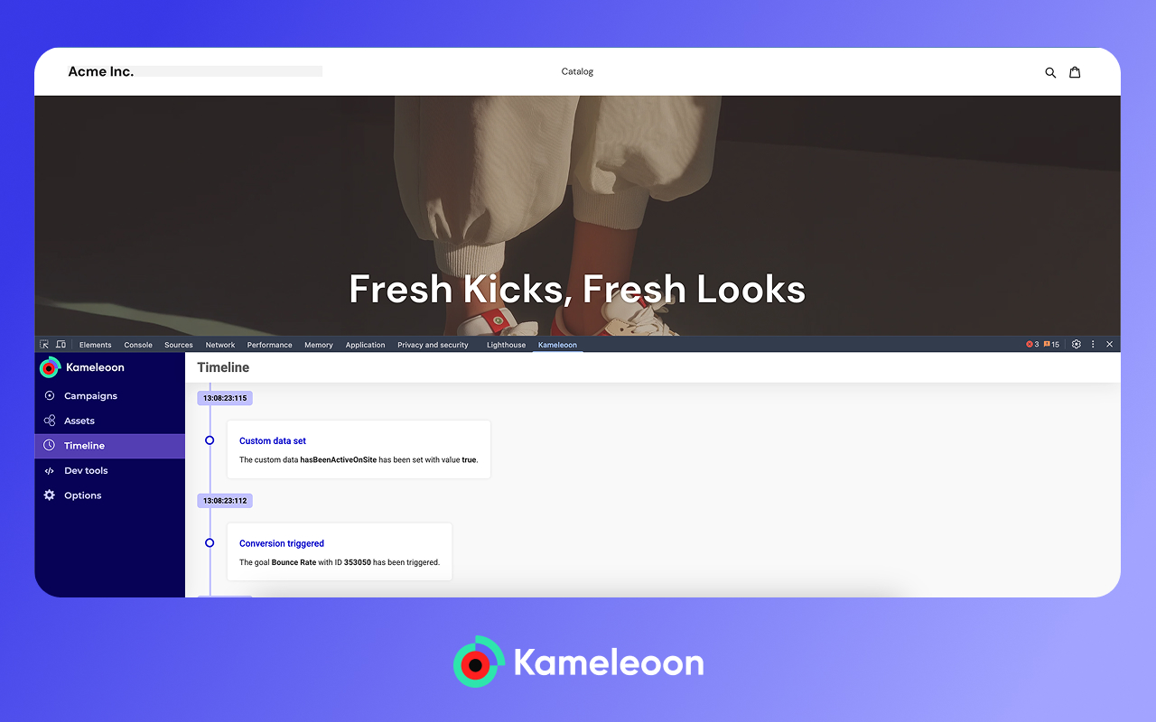 Kameleoon Debug Assistant截图4