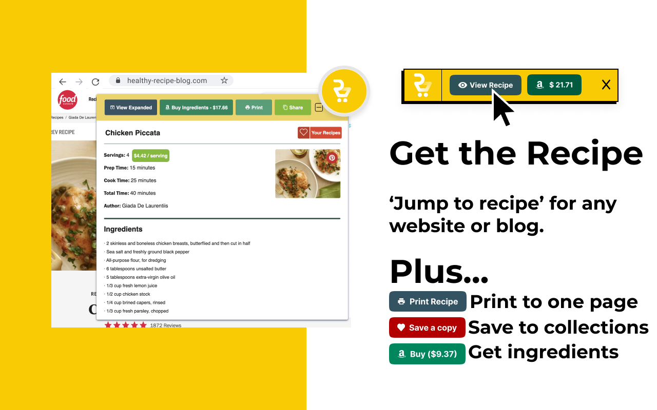 Recipe Cart | View & Save Recipes截图3
