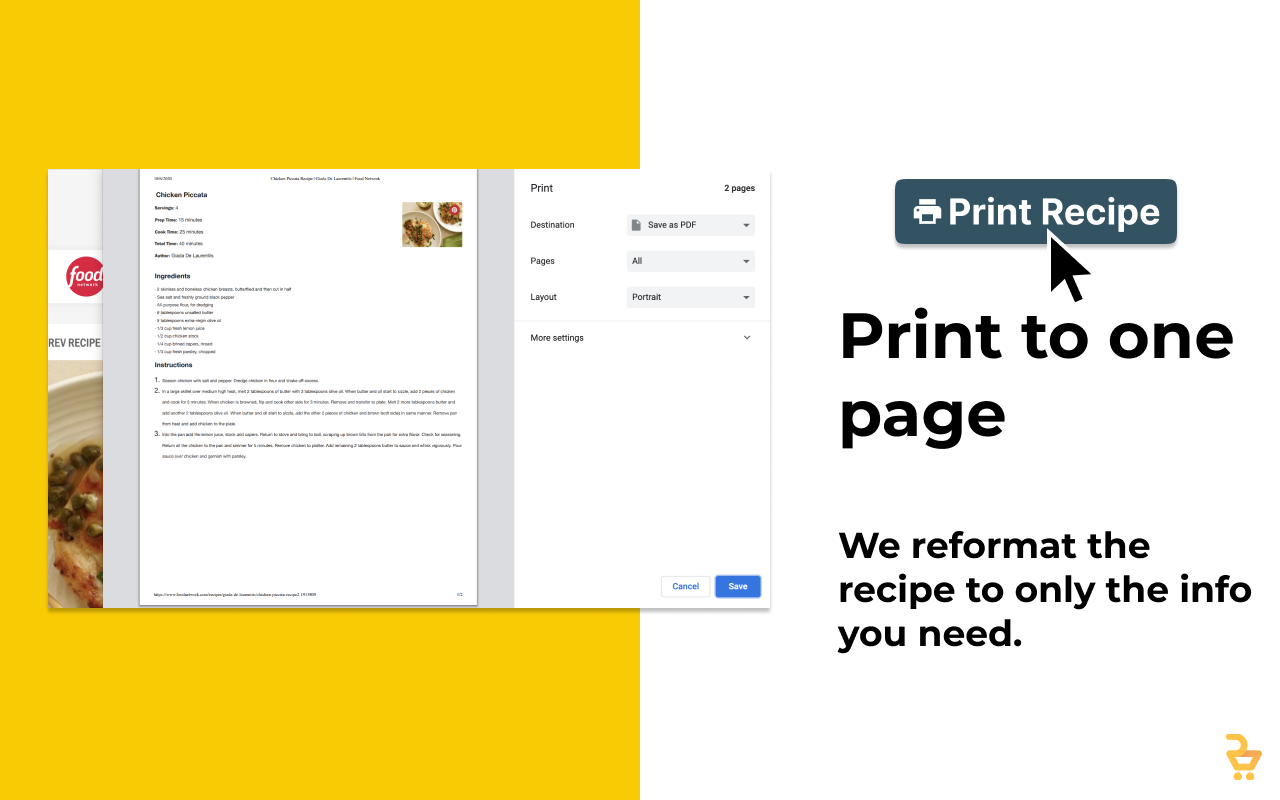 Recipe Cart | View & Save Recipes截图4