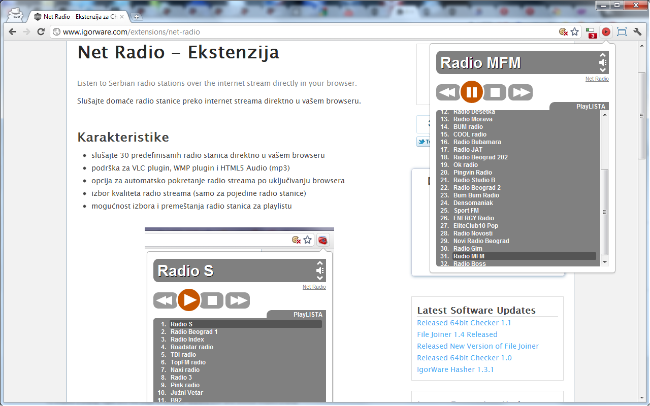 Net Radio截图1
