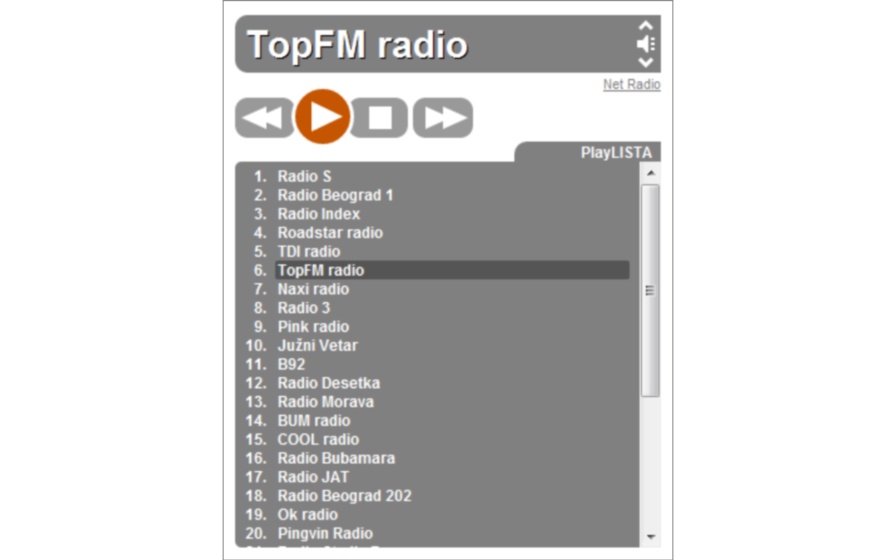 Net Radio截图2