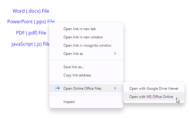 Open Online Office Files截图1