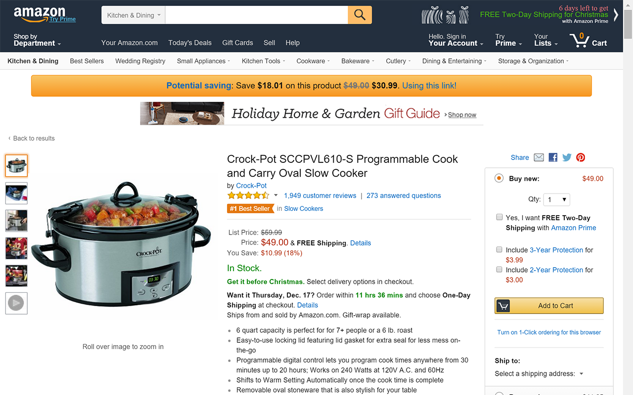 Amazon Price and Review check截图2