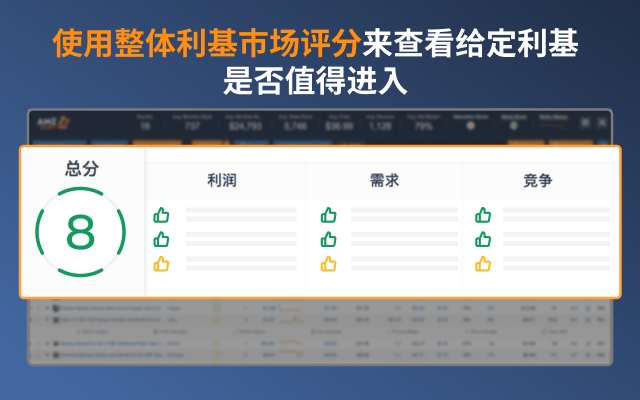 Amazon Product Finder - AMZScout PRO Extension截图5