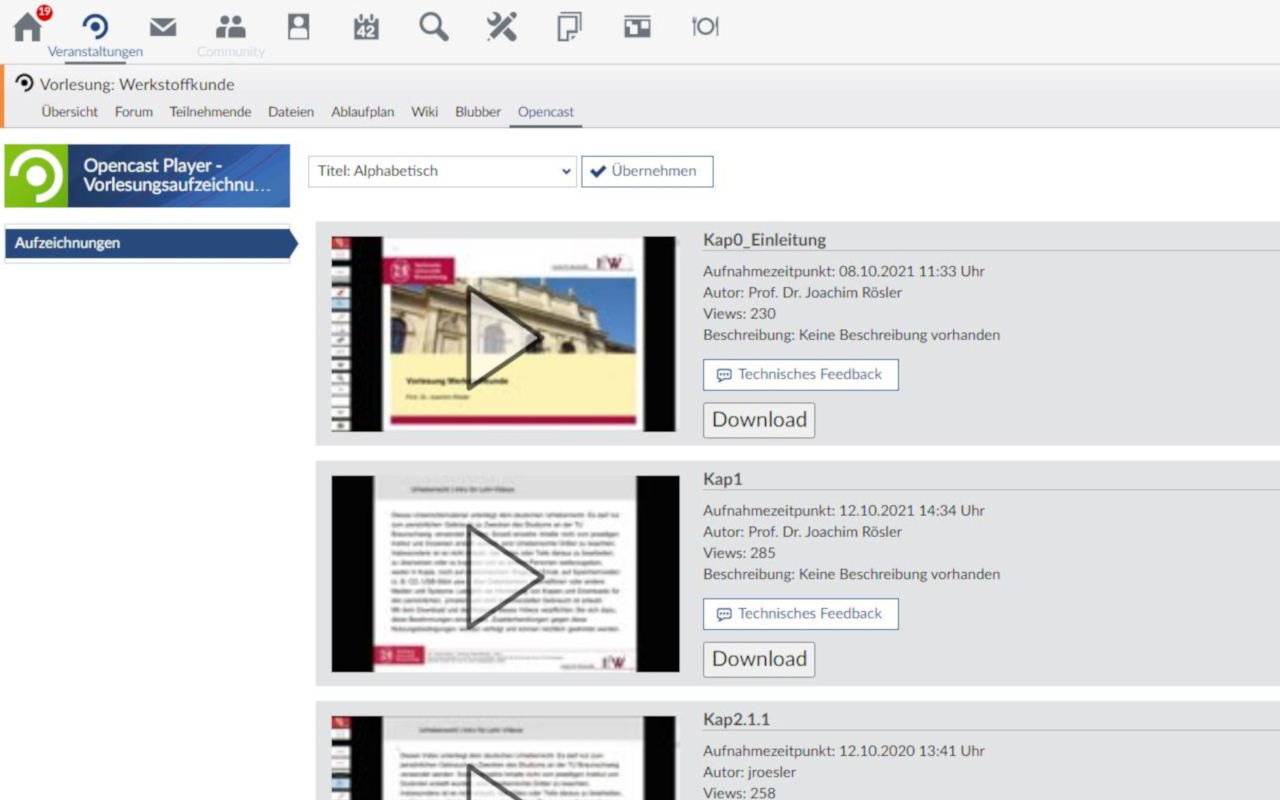 StudIP Video Download截图2