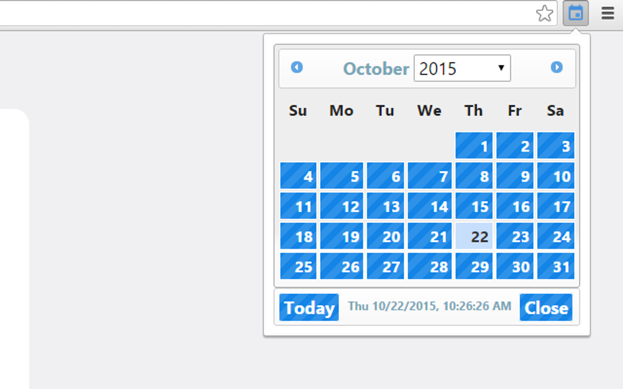 Quick Calendar Free截图2