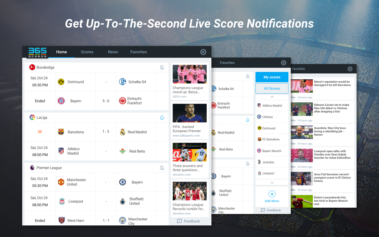 365Scores - Live Scores and Sports News截图3