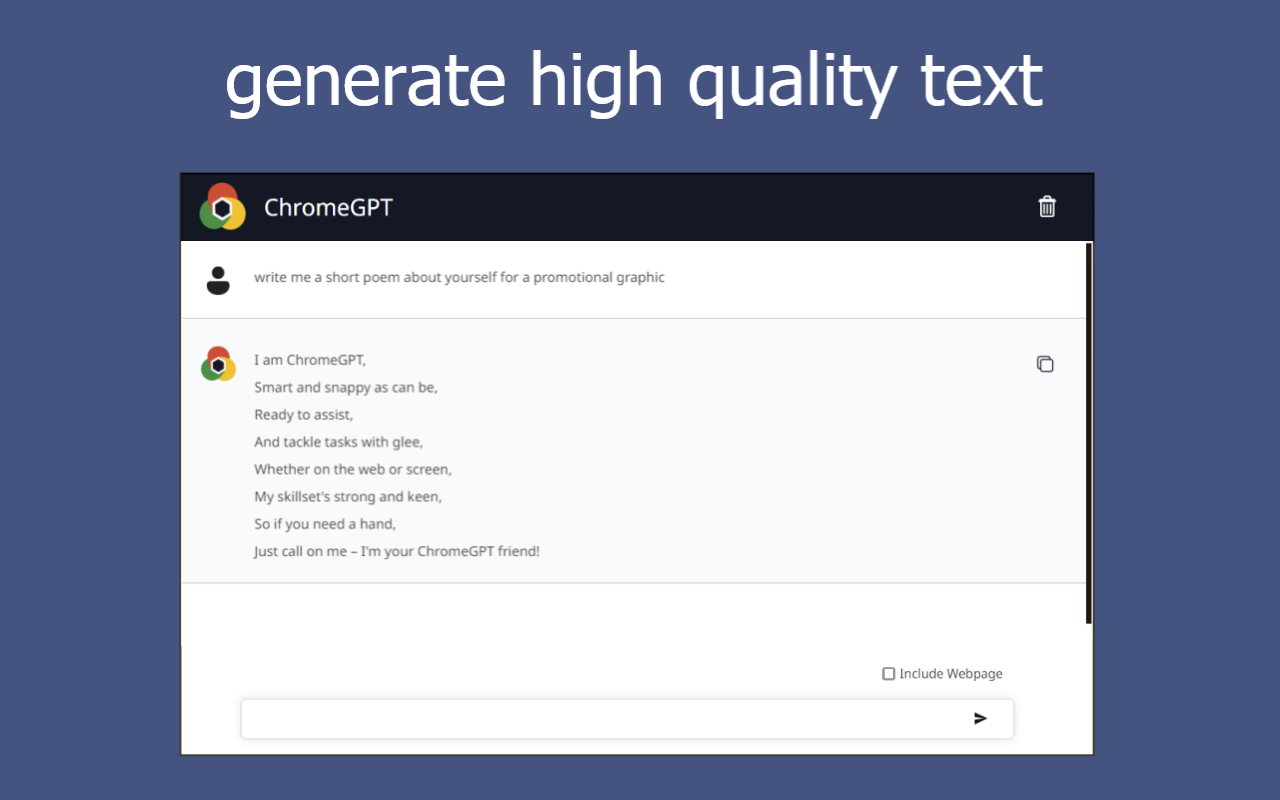 ChromeGPT for ChatGPT截图4