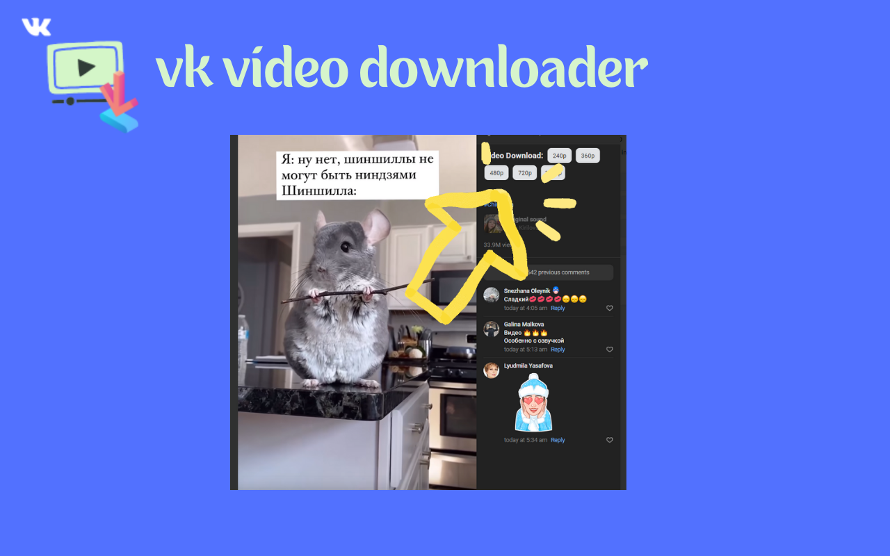vk视频下载,vk影片下載器,免費電報下載器 - VidSaver.io截图2