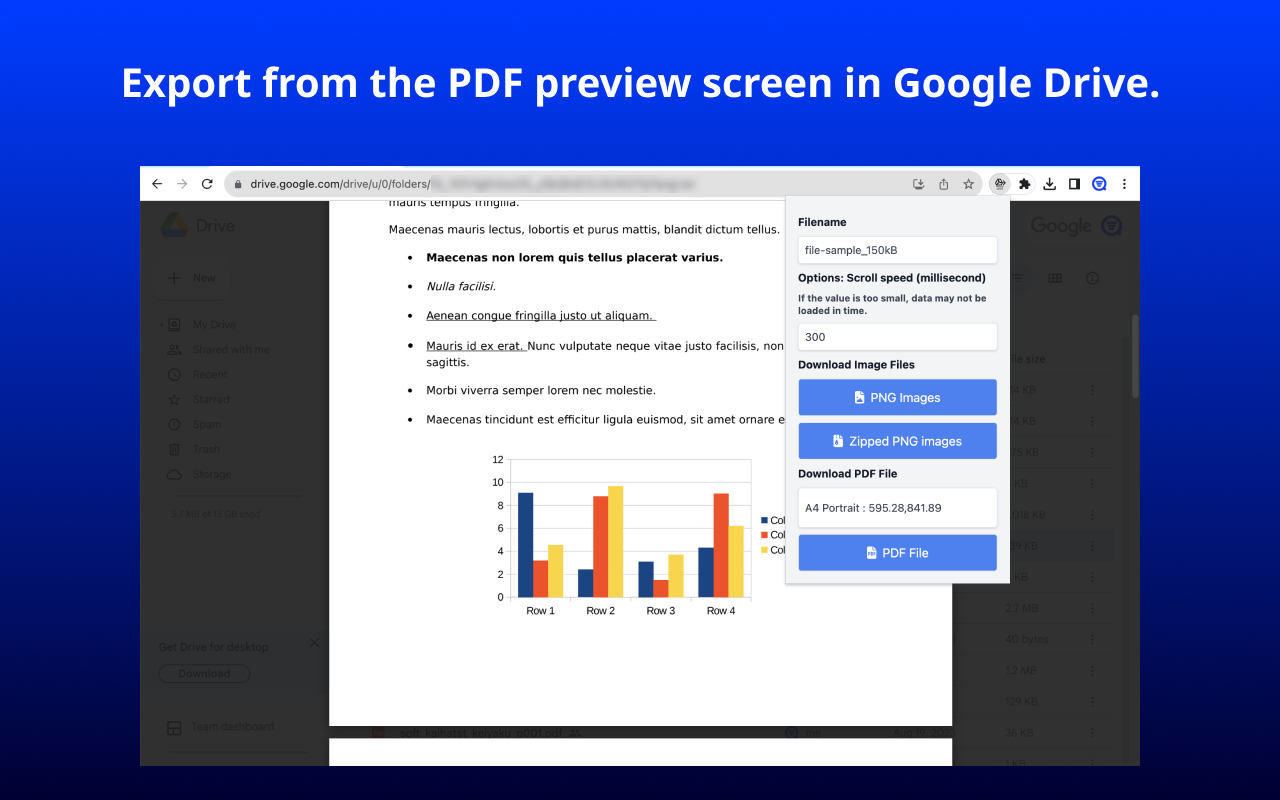 Document Preview Exporter for Google Drive截图2