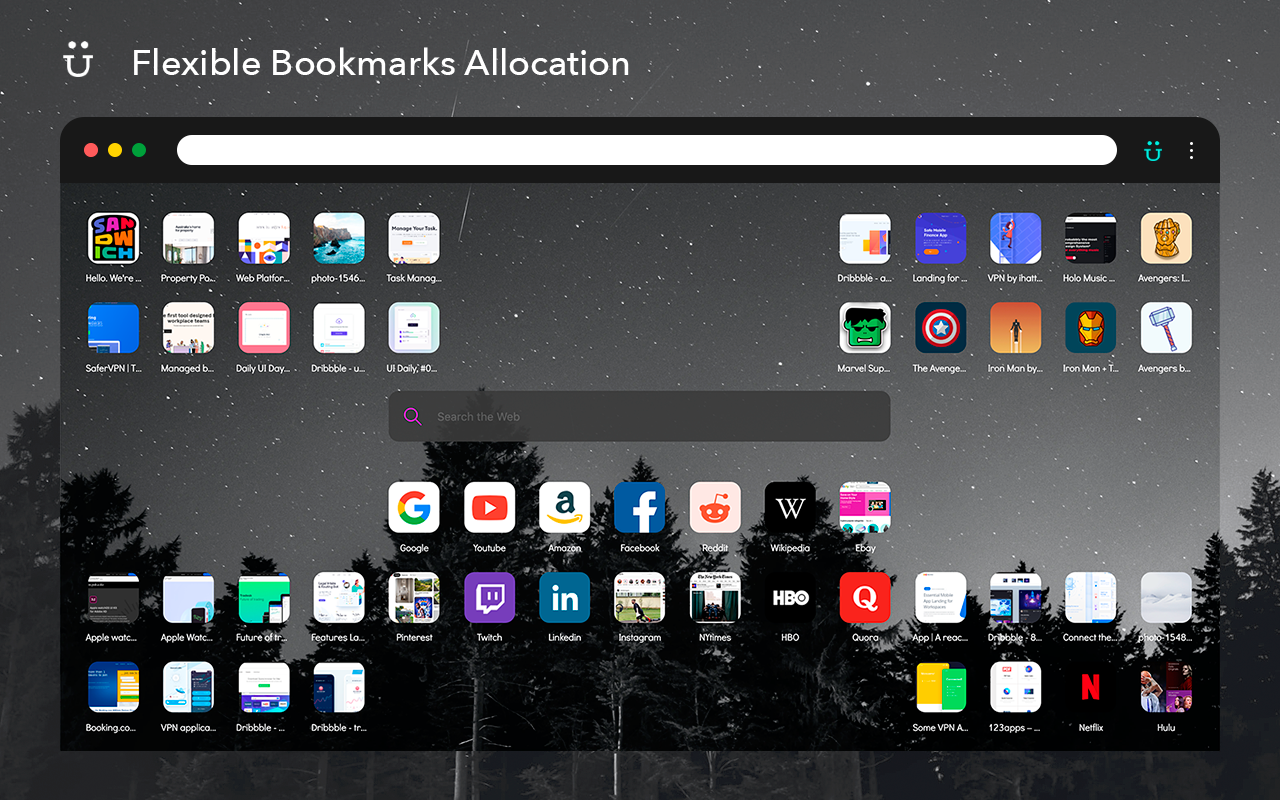 uTab - Custom New Tab截图5