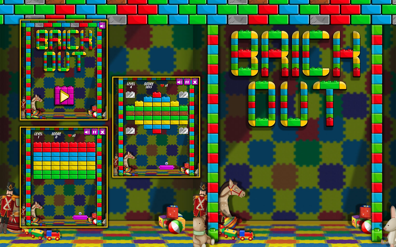 Brick Out Game截图2
