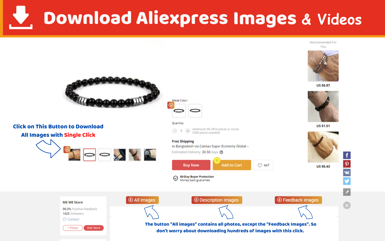 Download Aliexpress Product Images & Videos截图1