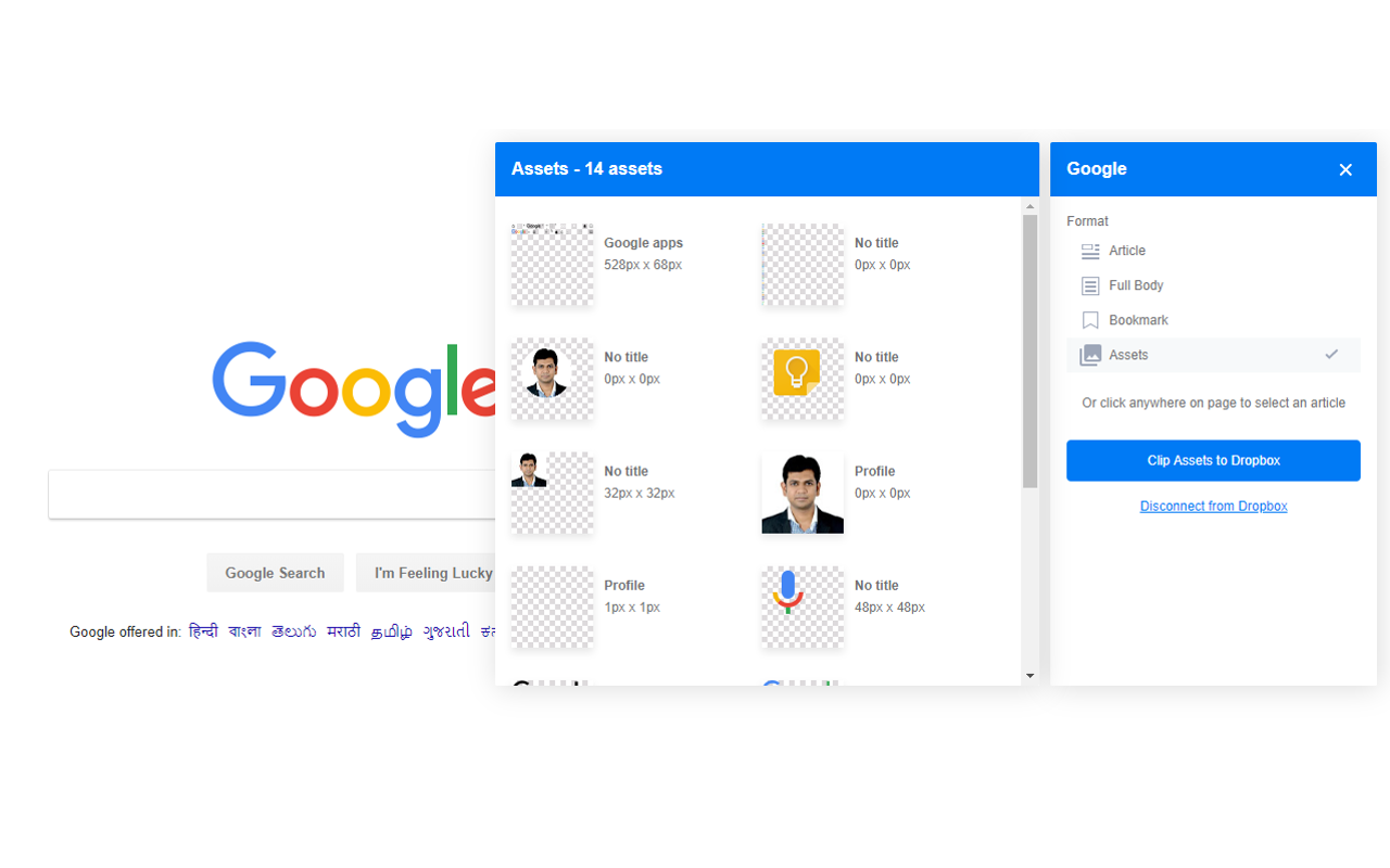 Web Clipper for Dropbox截图1