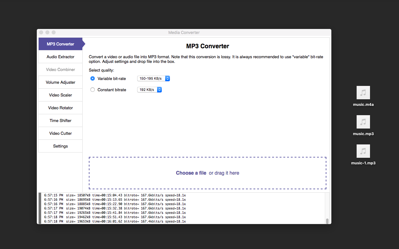 Media Converter and Muxer - Audio Tools截图1