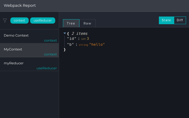 React Context DevTool截图2