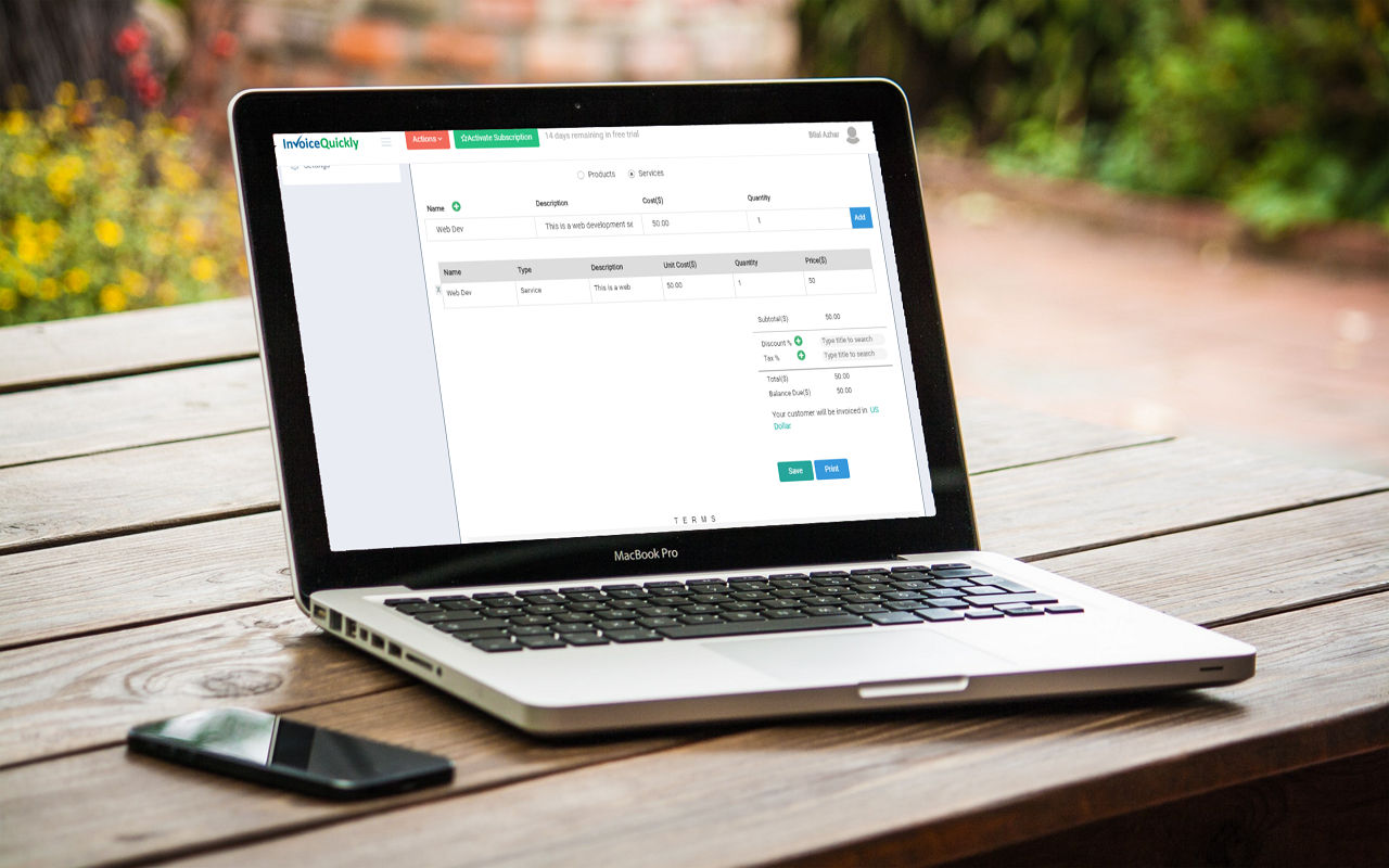 Invoice Quickly截图2
