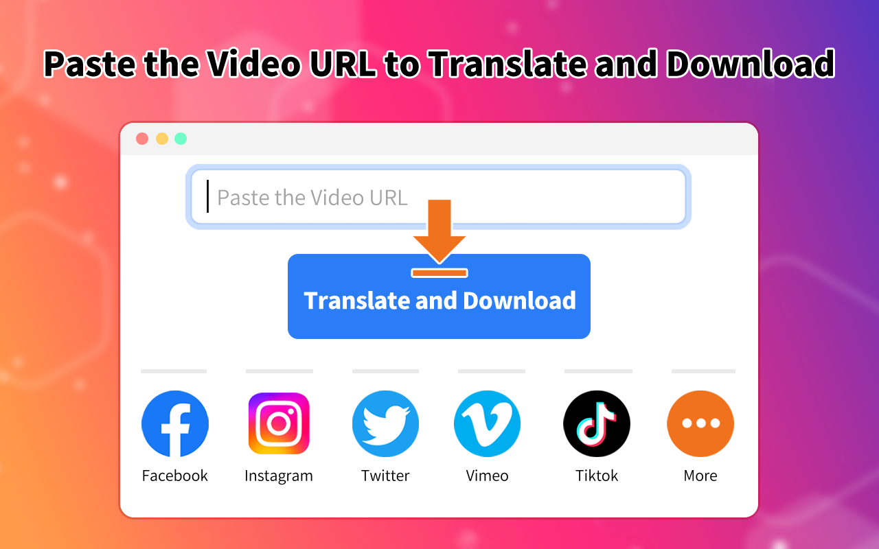 Video Translator - 在线翻译视频和语音截图1
