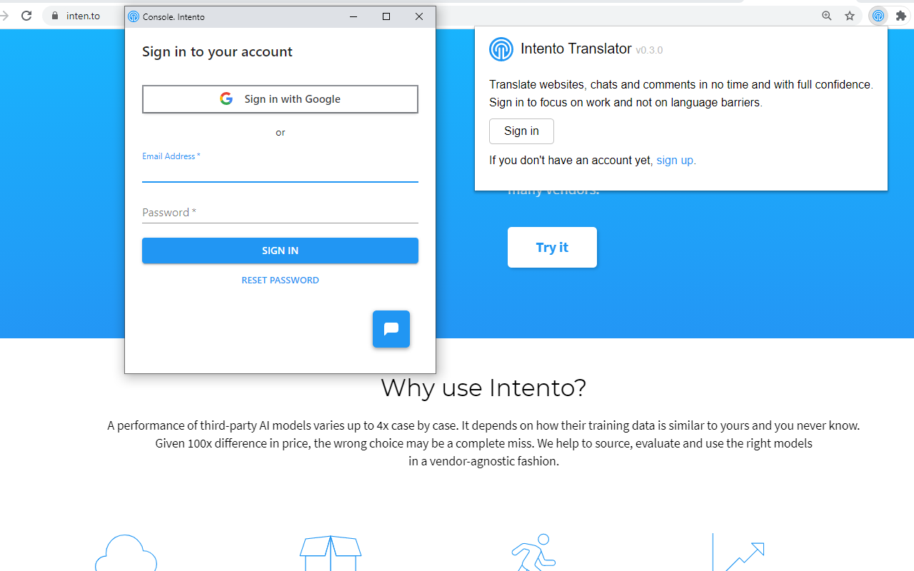 Intento Translator截图2