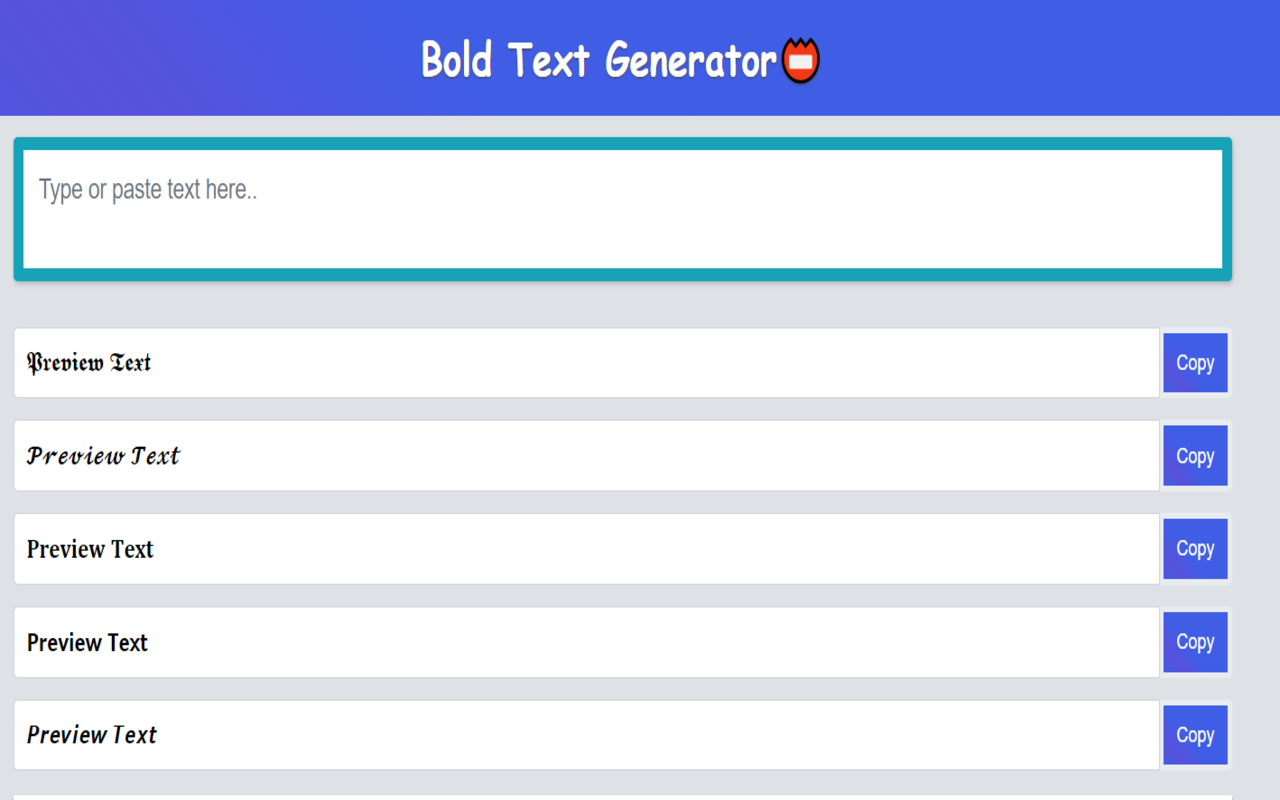 Fancy Texts Generator截图1