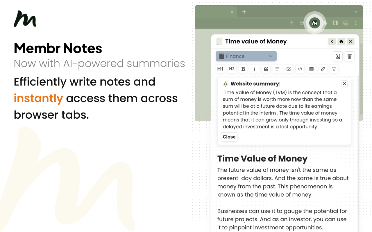 Membr: Effortless & Secure Note-taking截图3
