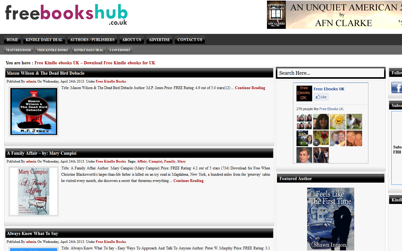 Freebookshub - Download Free eBooks for UK截图1