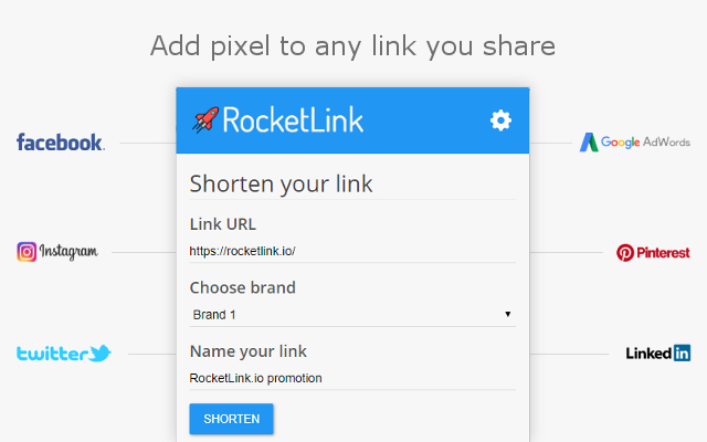 RocketLink.io - Track any link you share截图1