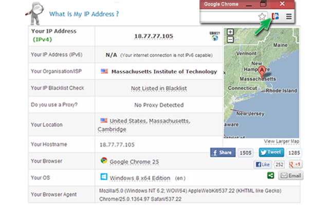 My IP Address - Country/Browser/Blacklist ™截图1