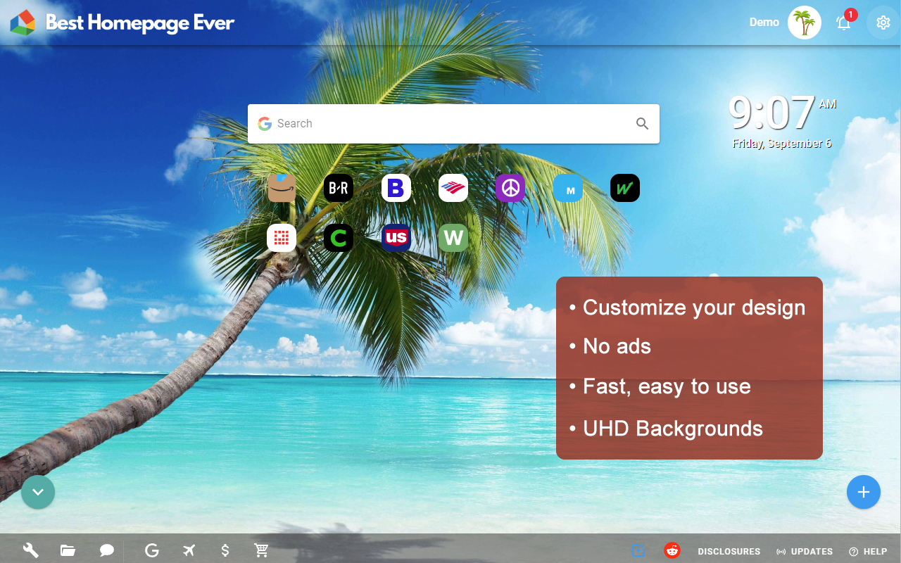 Best Homepage Ever: Custom New Tab Launcher截图3