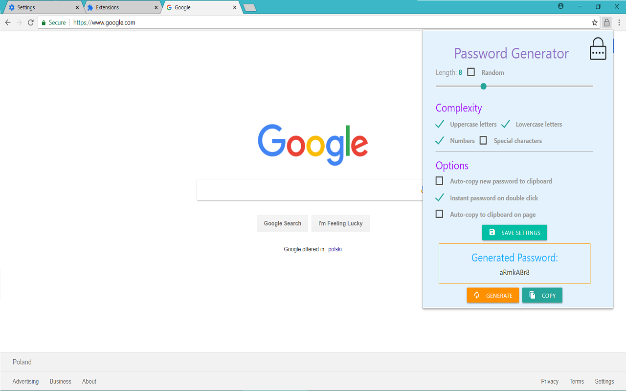 Instant Password Generator截图1