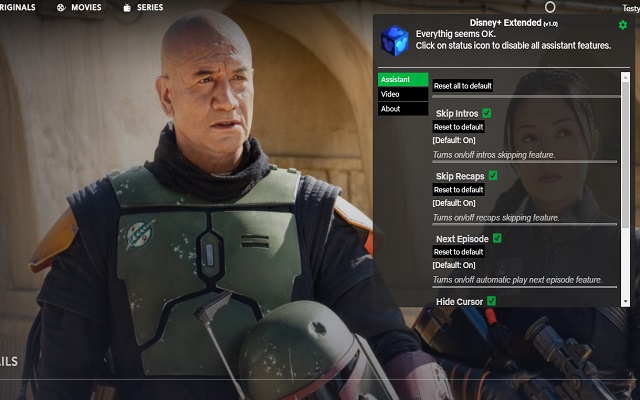 Extended Streaming, Works With Disney Plus截图1